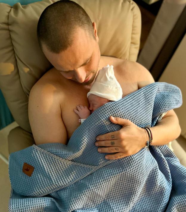 Marcin Hakiel z synem