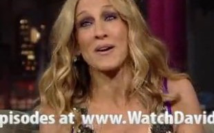 Sarah Jessica Parker u Davida Lettermana (FOTO)