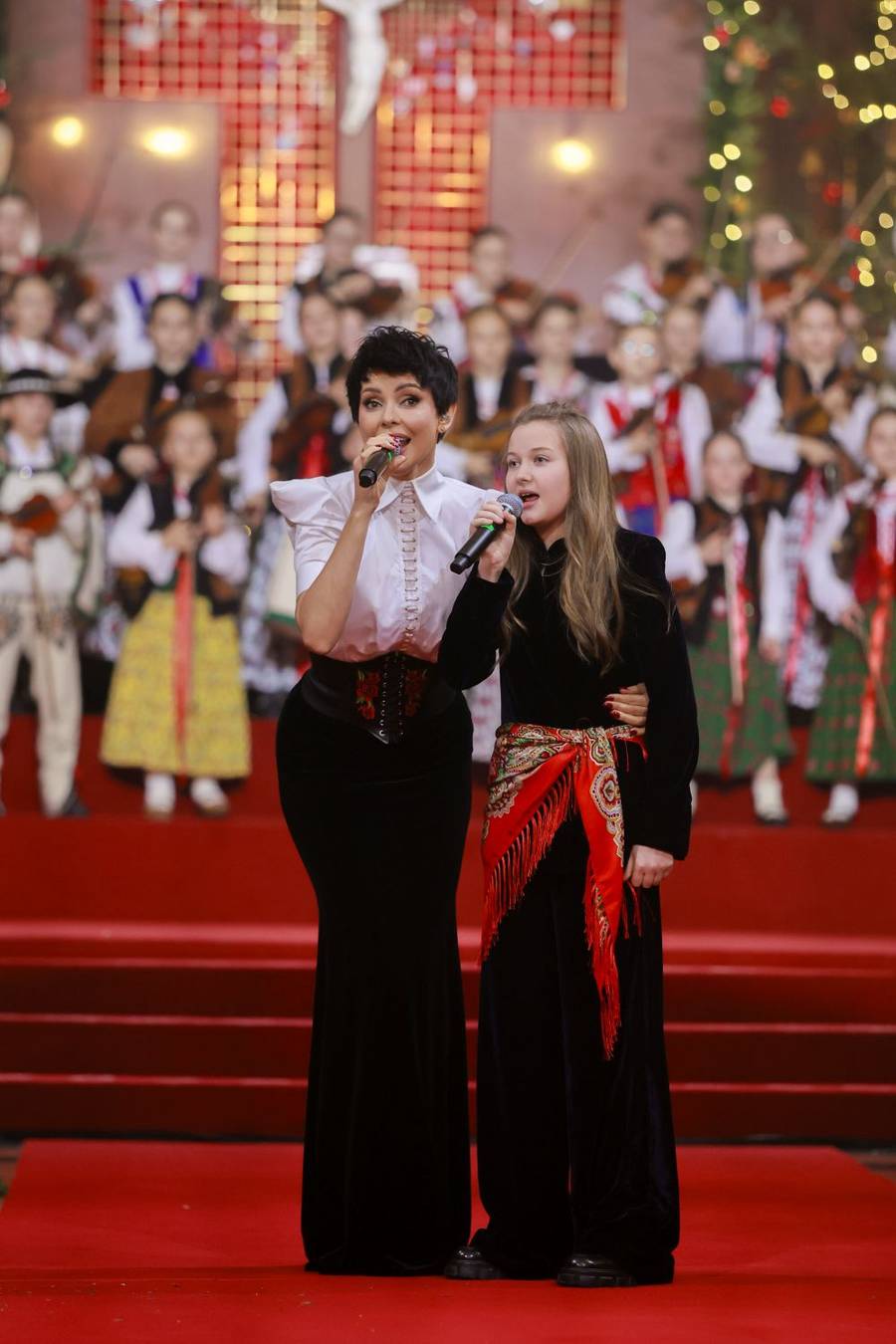 Wspólne kolędowanie z TVN/AKPA