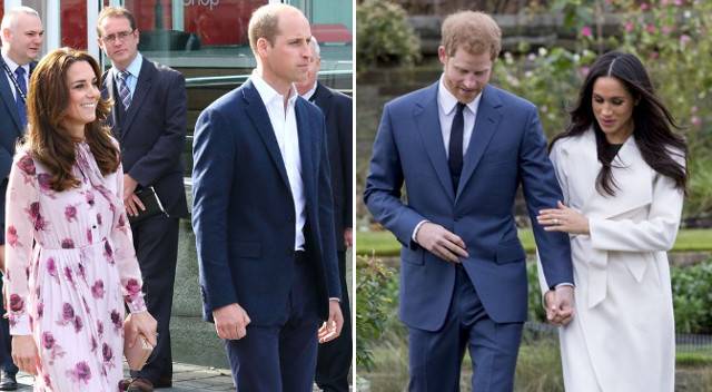 Dlaczego Kate i William nie mogą trzymać się za ręce, a Meghan i Harry tak?