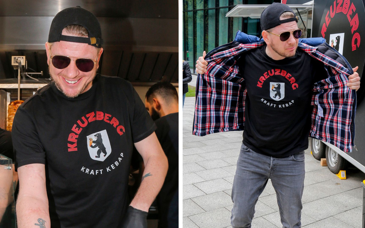 Filip Chajzer otworzył kebaba w Warszawie. Osobiście obsługiwał pierwszych klientów