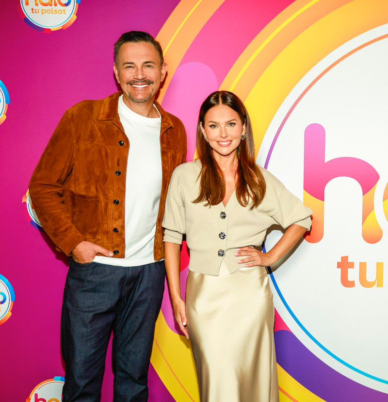 Krzysztof Ibisz i Paulina Sykut-Jeżyna