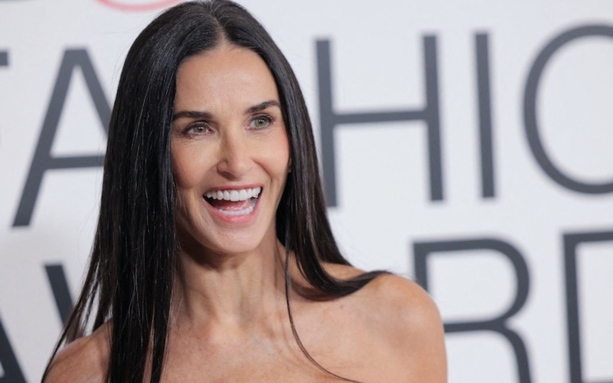 60-letnia Demi Moore zachwyciła na czerwonym dywanie podczas rozdania nagród CFDA