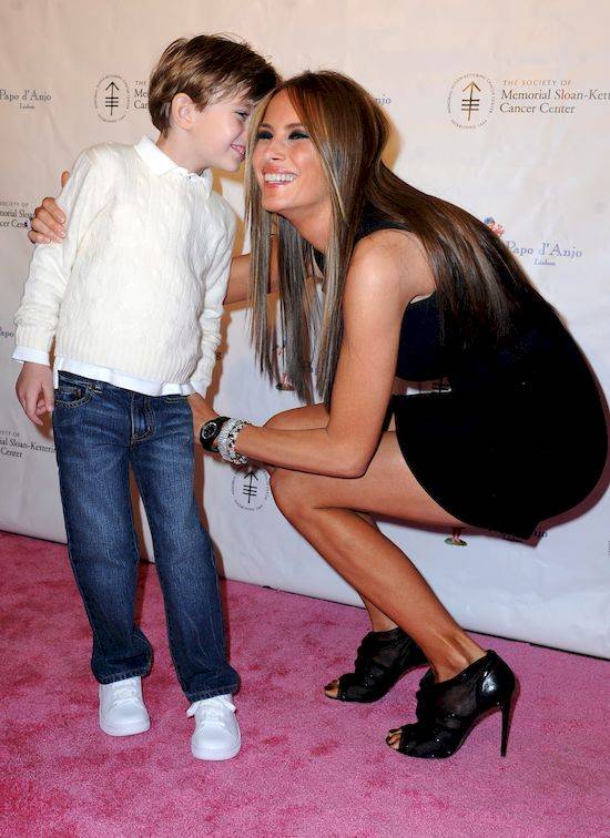 10-letni syn Donalda Trumpa naprawdę jest chory?