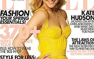 Kate Hudson na okładce Elle