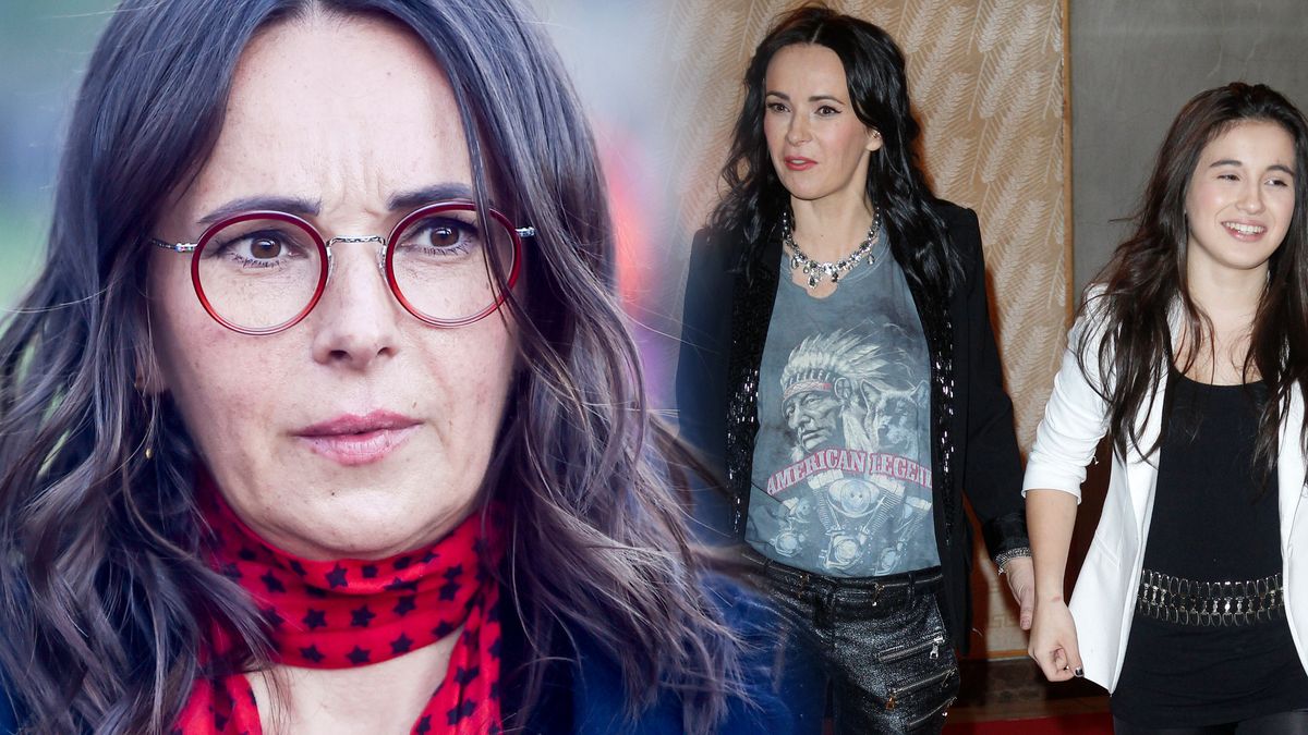 Kasia Kowalska z córką Olą