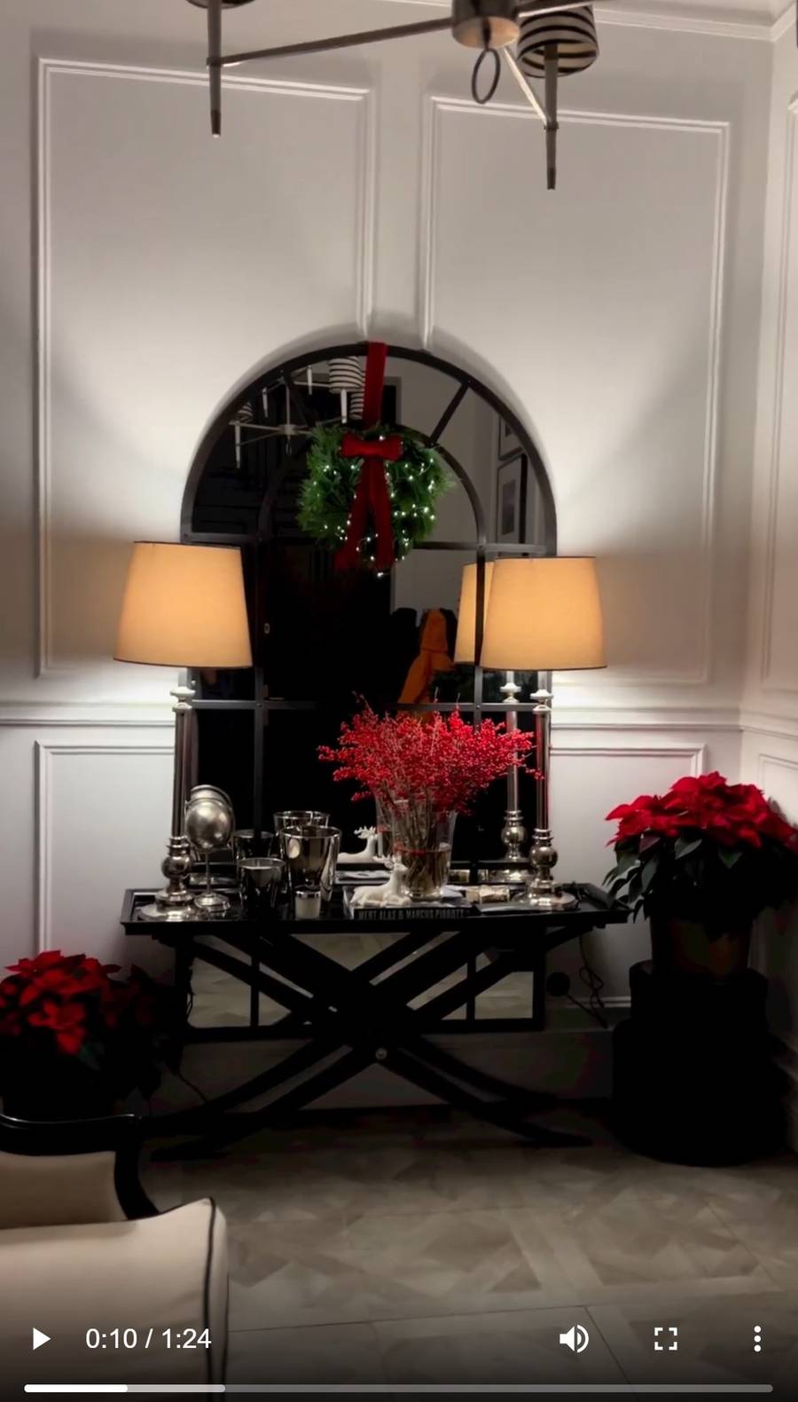 Tak Małgorzata Rozenek przystroiła swoją wynajmowaną willę na Święta! (ZDJĘCIA)