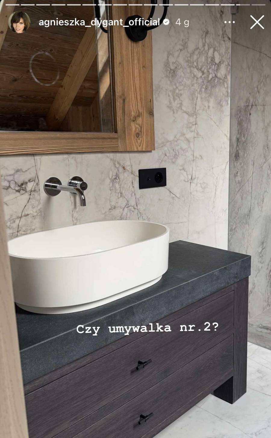 Agnieszka Dygant, fot. Instagram.