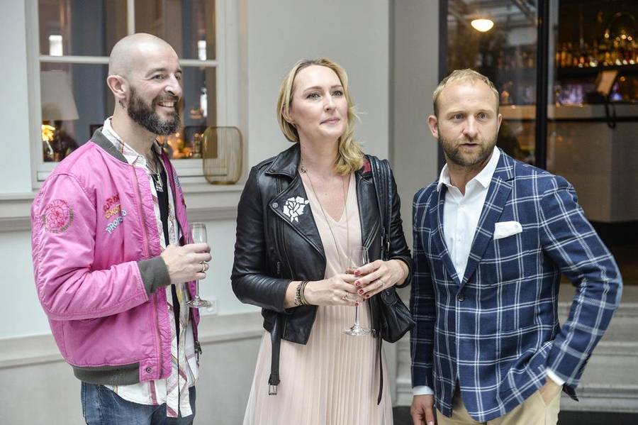 Woźniak-Starak, Lipnicka i inne gwiazdy z partnerami na kolacji u Szyca