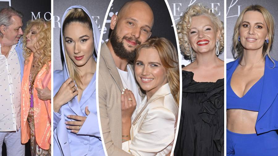 Plejada gwiazd na gali #Hasztagi Roku 2023: Agnieszka Kaczorowska w za długich spodniach, Agnieszka Hyży eksponuje zgrabny brzuszek