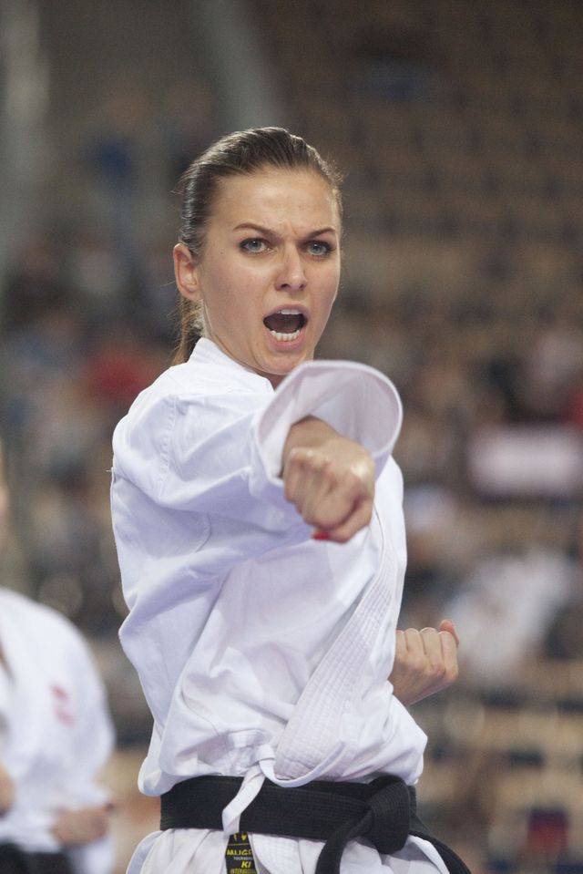 Anna Lewandowska w czasach, gdy była jeszcze Anną Stachurską