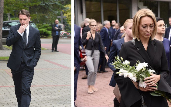 Pogrzeb Grzegorza Miecugowa. Żegnają go m.in. Rusin, Lis, Durczok (ZDJĘCIA)