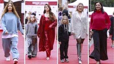 Wyjątkowy pokaz mody “Gwiazdy Dzieciom”! Pełne energii i uśmiechu Maja Hyży, Viki Gabor (FOTO)