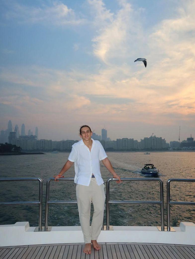 Dawid, syn Klaudii El Dursi, fot. Instagram