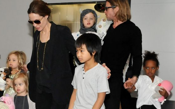 Sekretne życie Brada Pitta i jego dzieci