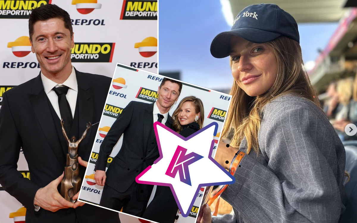 Anna i Robert Lewandowscy na gali “Mundo Deportivo”. Skradła show w sukni polskiej projektantki