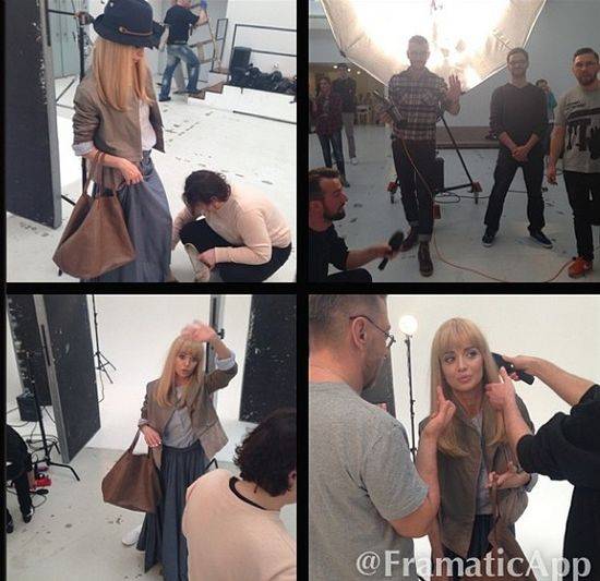 Anna Przybylska na instagramie