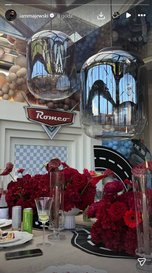 Majewski i Deynn wyprawili urodziny synkowi, fot. Instagram