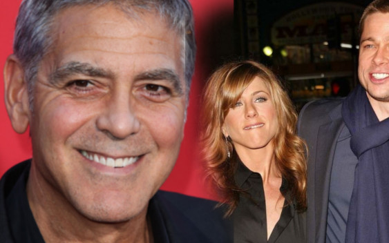 George Clooney robi WSZYSTKO, żeby Brad znowu był z Aniston!