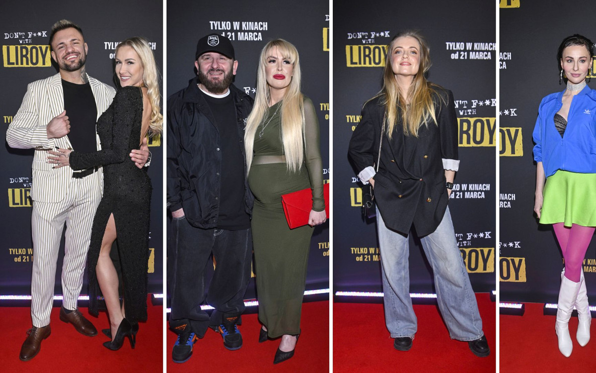 Celebryci na premierze dokumentu o Liroyu. Ukochana Liroya w CIĄŻY, Maja Hirsch w FIKUŚNEJ stylizacji