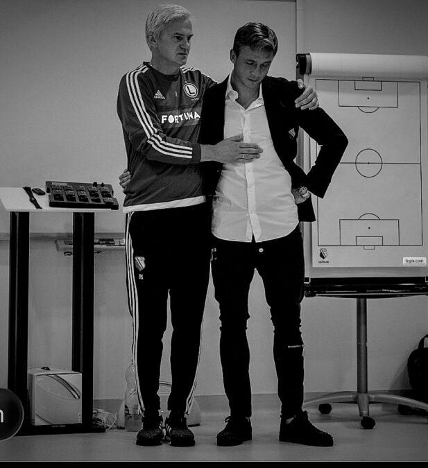 Jakub Rzeźniczak żegna Jacka Magiere, fot. Instagram