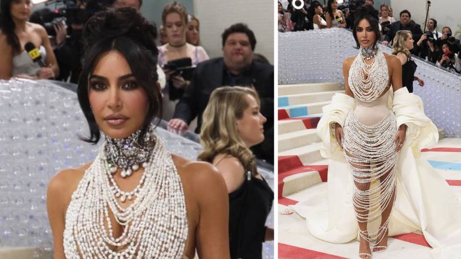 MET gala 2023. J.Lo jak arystokratka, Kendall Jenner jak z burleski, Kim Kardashian cała w perłach
