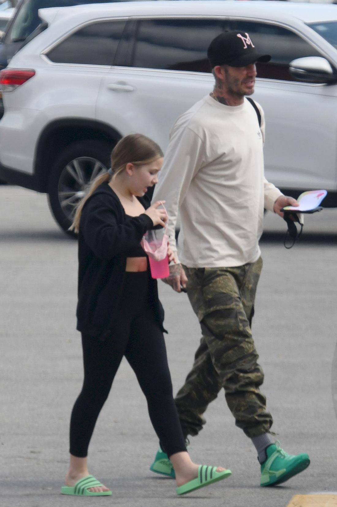 David Beckham ma świetny kontakt z Harper