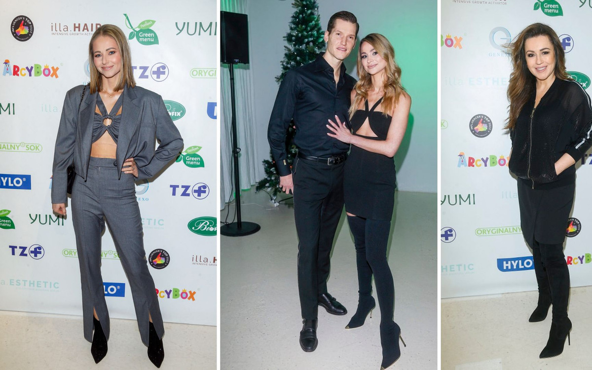 Gala Influencer’s Top 2022. Pierwsza ścianka Hanny Żudziewicz od czasu porodu, Agata Rubik odsłania brzuch…