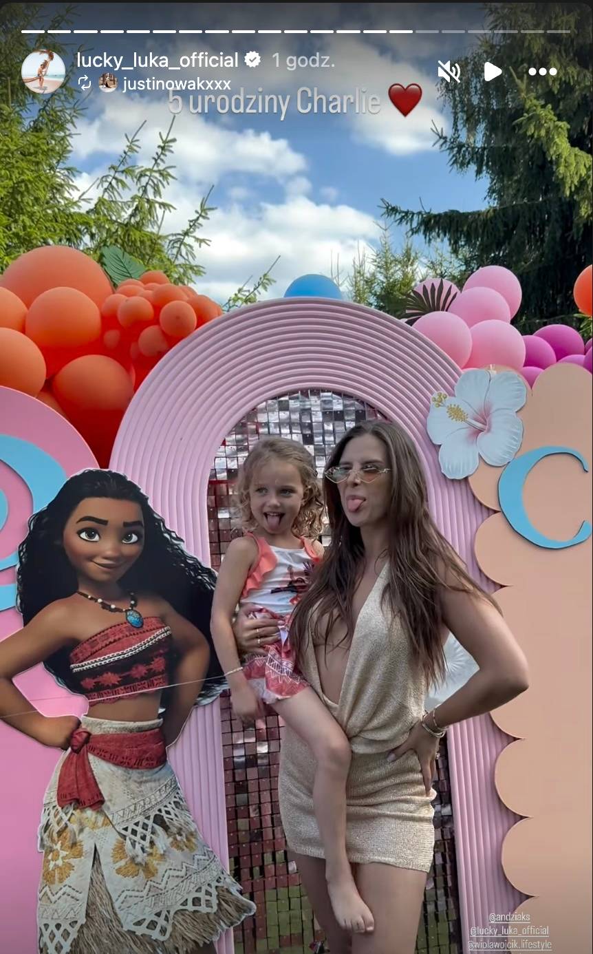 Andziaks i Luka z przytupem zorganizowali Charlie 5 urodziny. Była nawet Natalia Siwiec