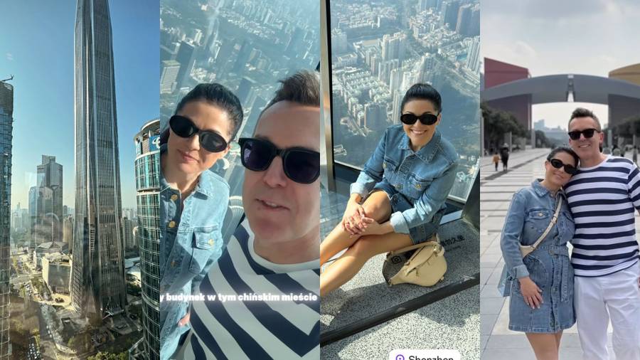 Katarzyna Cichopek i Maciej Kurzajewski wypoczywają w Chinach, fot. Instagram