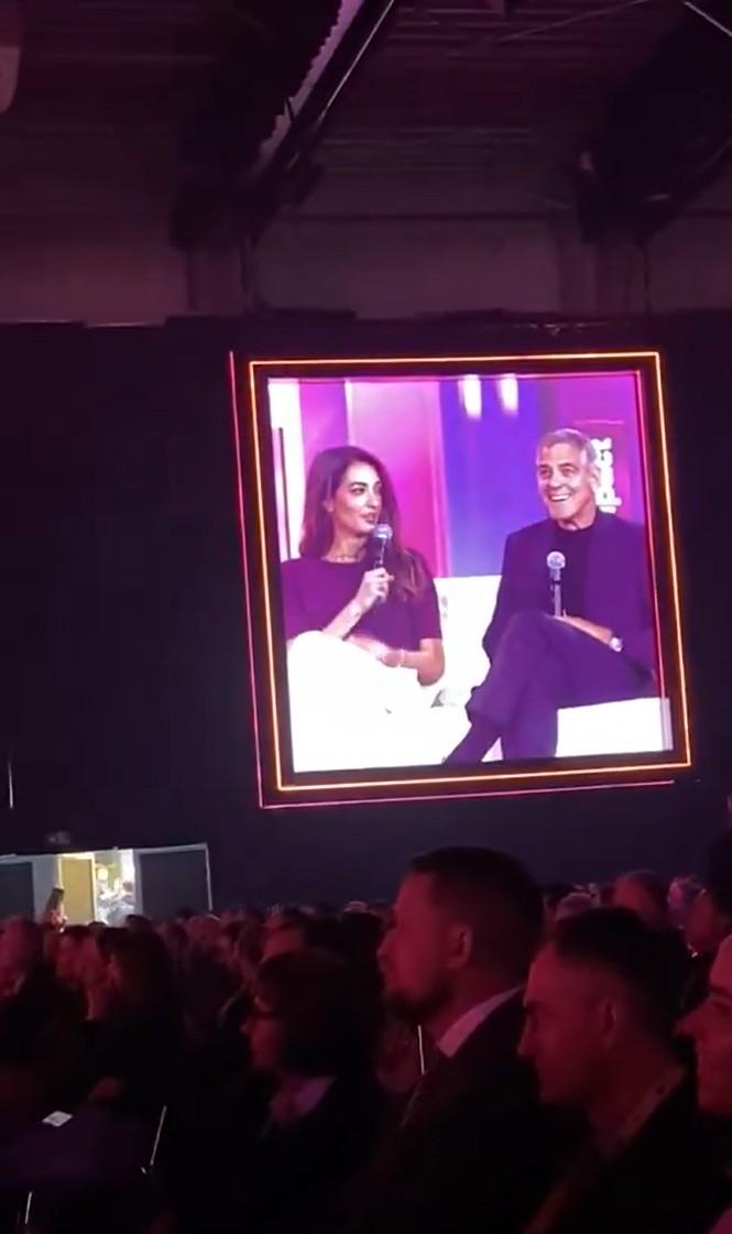 George Clooney i Amal Clooney, fot. X