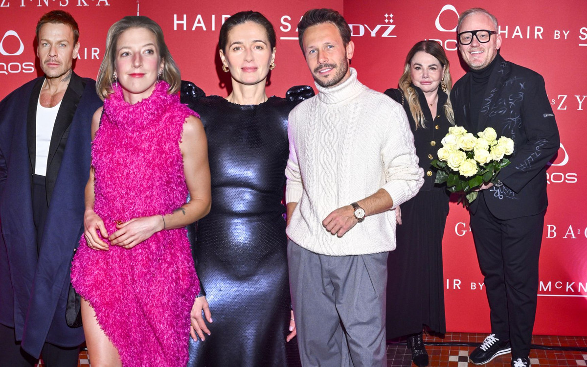 Plejada gwiazd na pokazie Gosi Baczyńskiej. Książkiewicz odsłoniła bieliznę, Lara Gessler jak landrynka