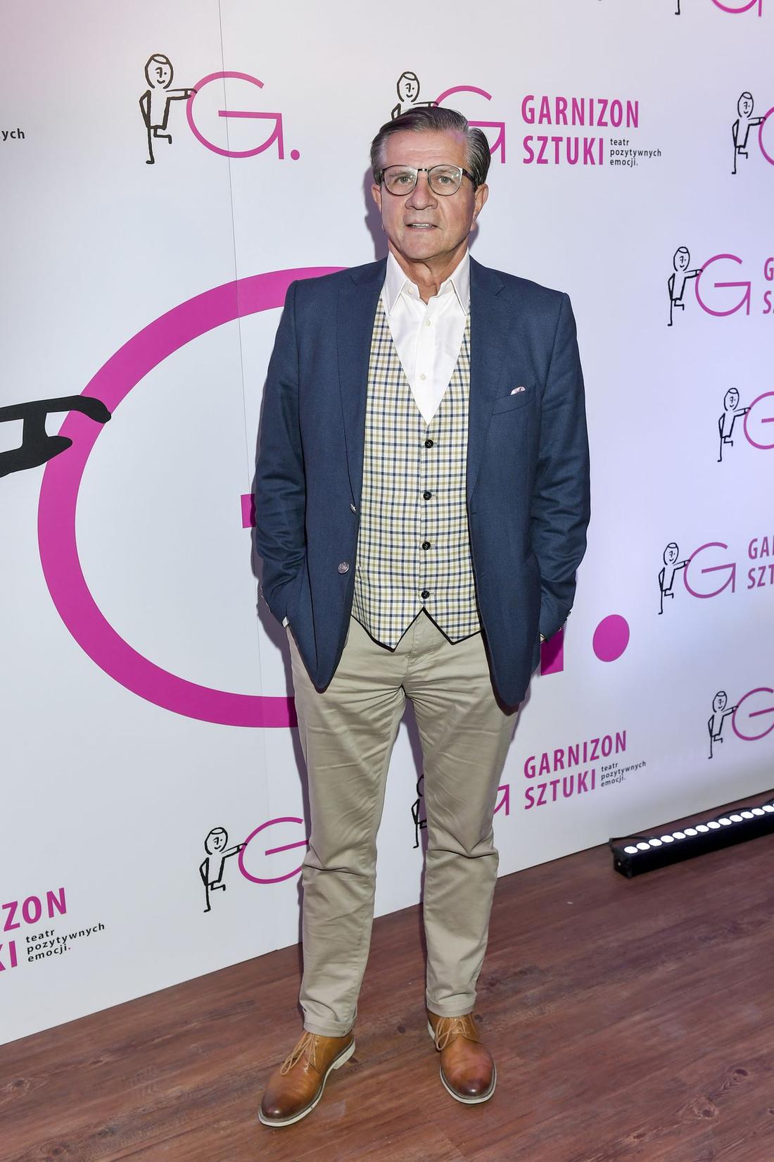 Zygmunt Chajzer na ściance