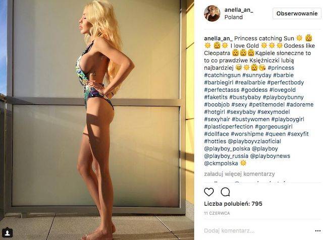 Oto Anella, polska Barbie, której usta są wielkości PONTONÓW