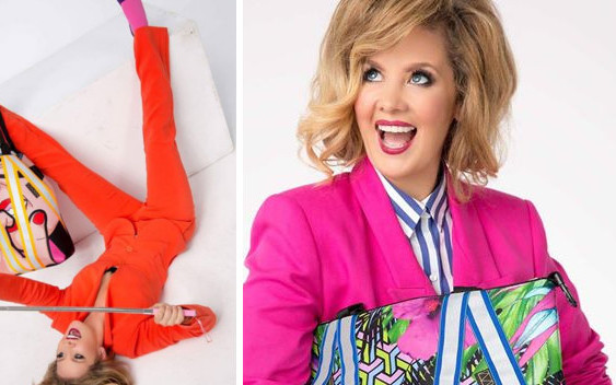 WOW! Anna Powierza o 30 kg LŻEJSZA pozuje w sesji MIMA bags (ZDJĘCIA)