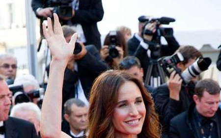 Andie MacDowell w Cannes