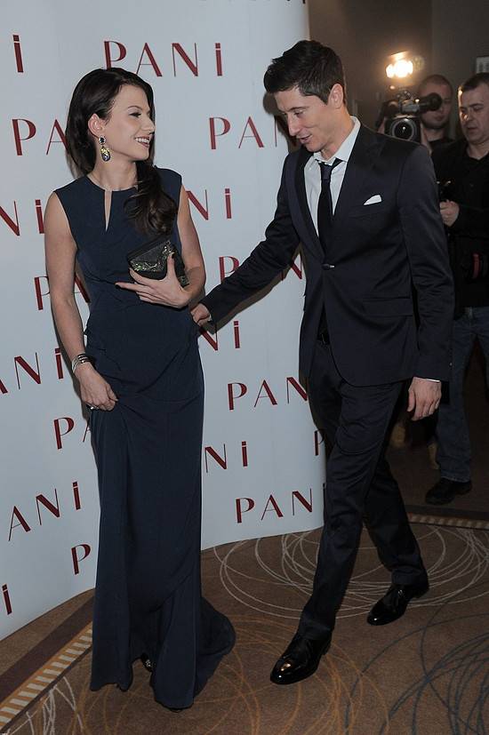 Annna Lewandowska i Robert Lewandowski na salonach