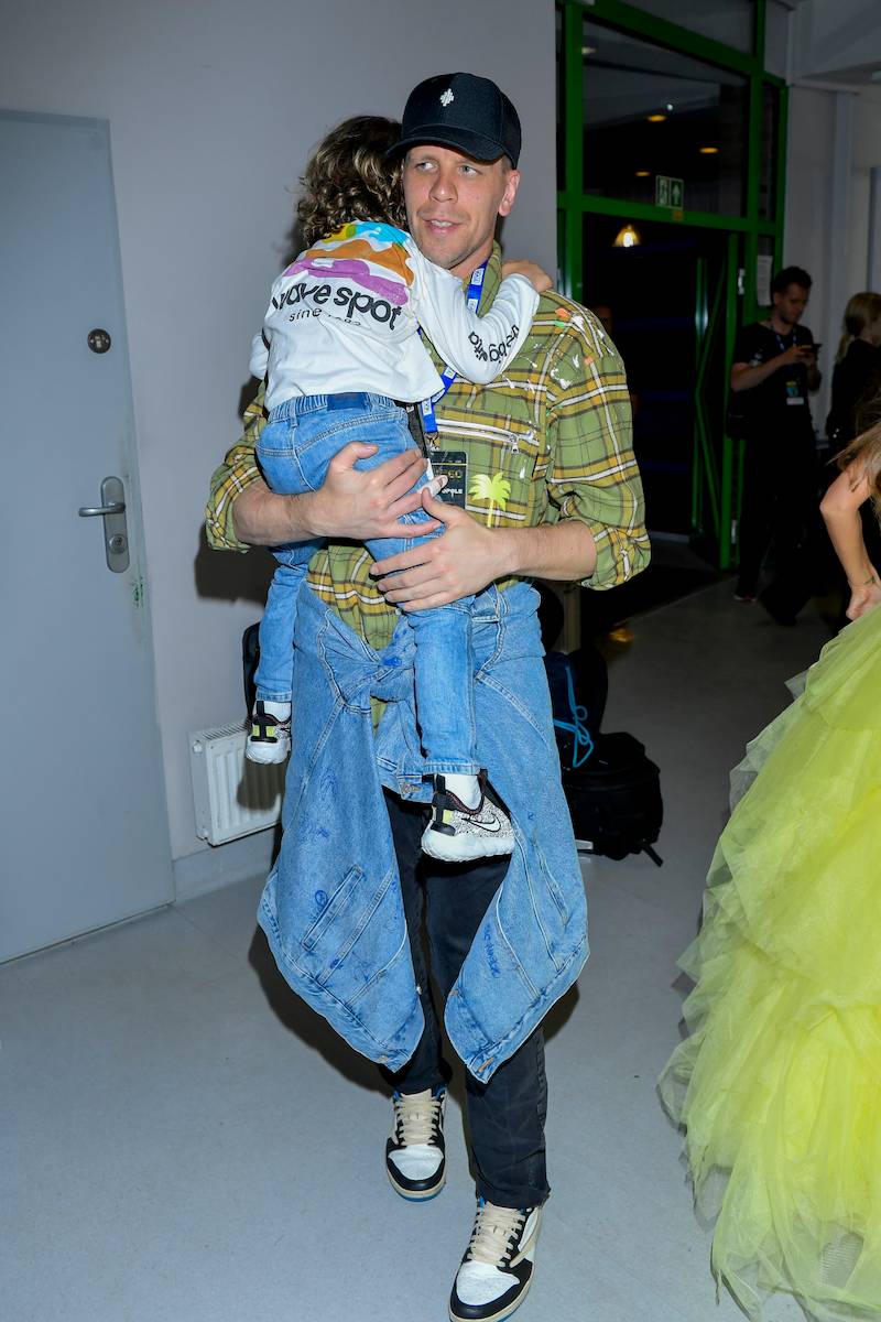 Marina Łuczenko na festiwalu w Opolu. Szczęsny pojawił się z Liamem za kulisami. Widok przeuroczy!