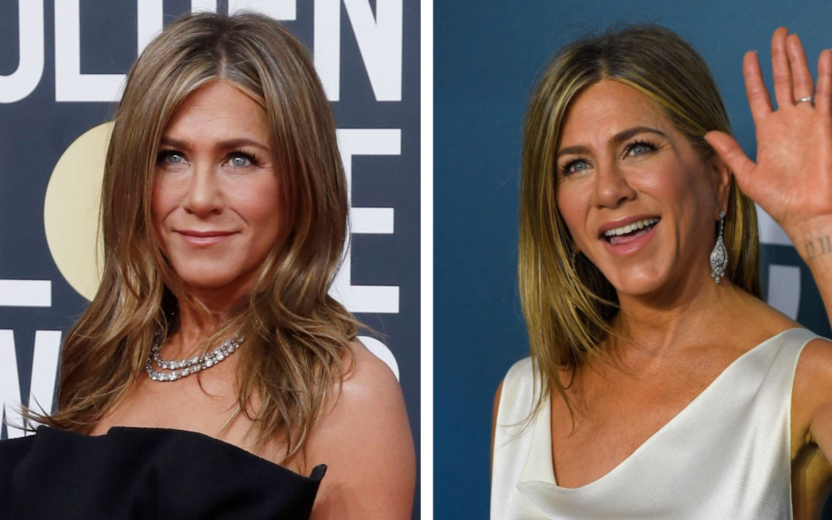 Wow! Jennifer Aniston wygląda doskonale w tej przeźroczystej mini