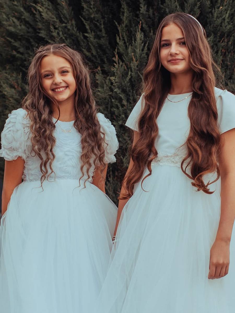 Komunia córki Elizy Trybały, fot. Instagram