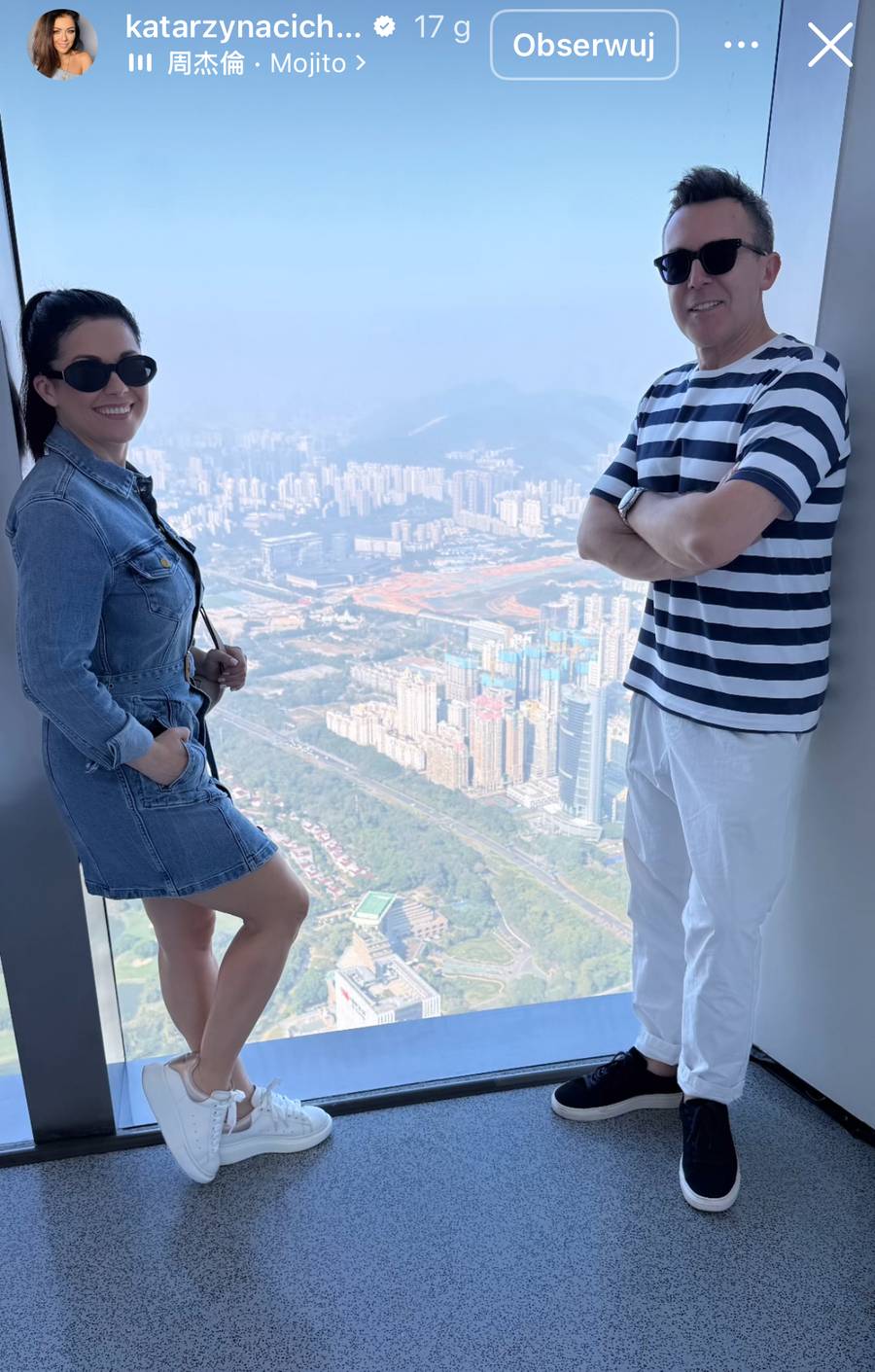Katarzyna Cichopek i Maciej Kurzajewski wypoczywają w Chinach, fot. Instagram