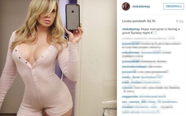 Nie żyje Katie May, 34-letnia modelka Playboya