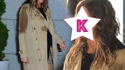 Jennifer Aniston złapała ulewa – całkowicie przemokła! Jej mina zwala z nóg