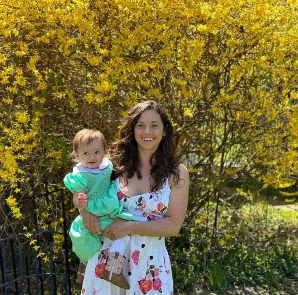 Mackenzie Rosman z córką, fot. Instagram