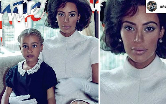 Tego jeszcze nie było: Kim Kardashian jako Jacqueline Kennedy Onassis (ZDJĘCIA)