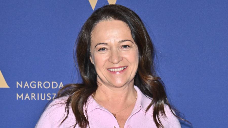 Ewa Drzyzga na gali Nagrody Mariusza Waltera