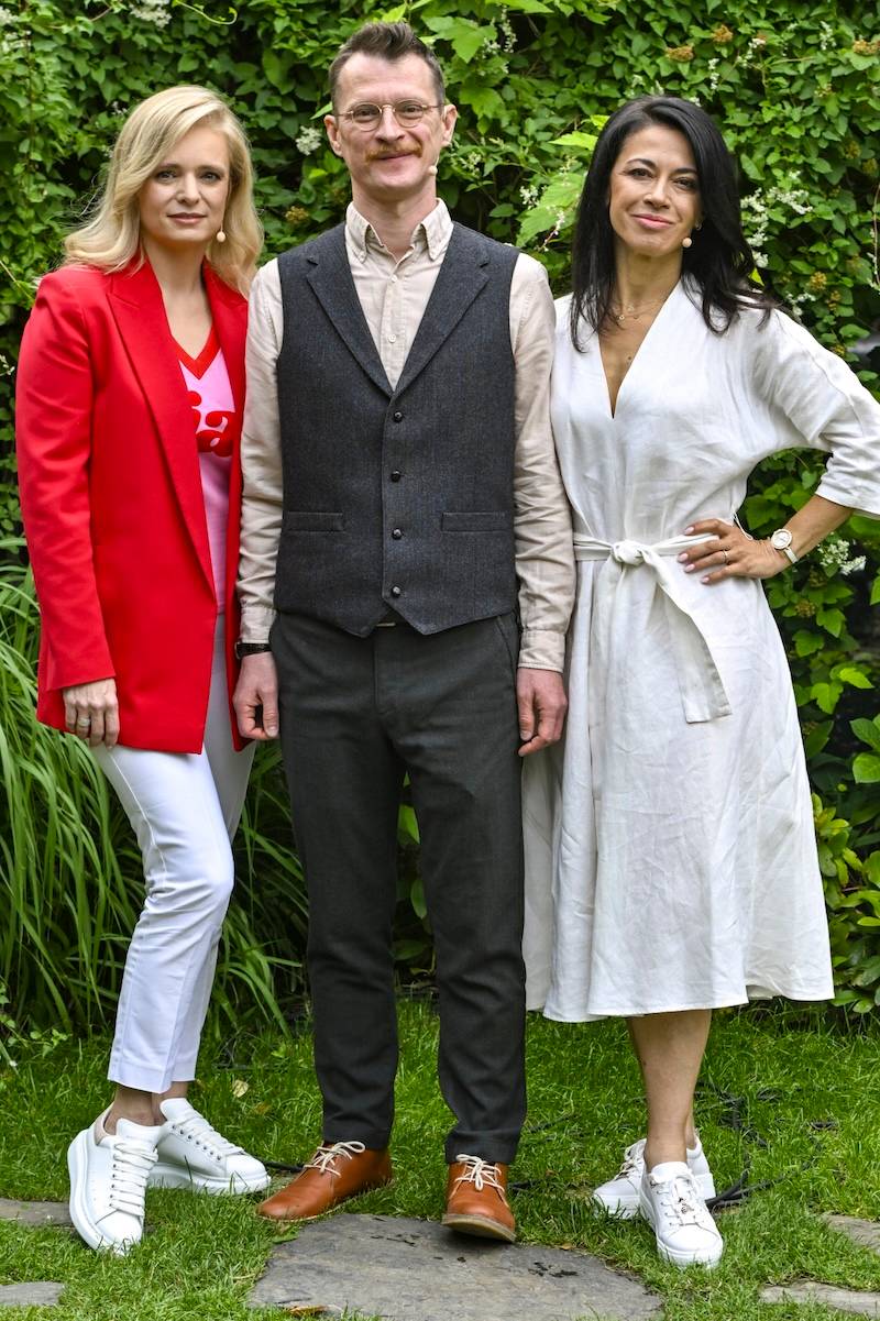 Goście “Pytania na Śniadanie”: Wystrojona Agnieszka Dziekan, Joanna Jarmołowicz w zaskakującej fryzurze