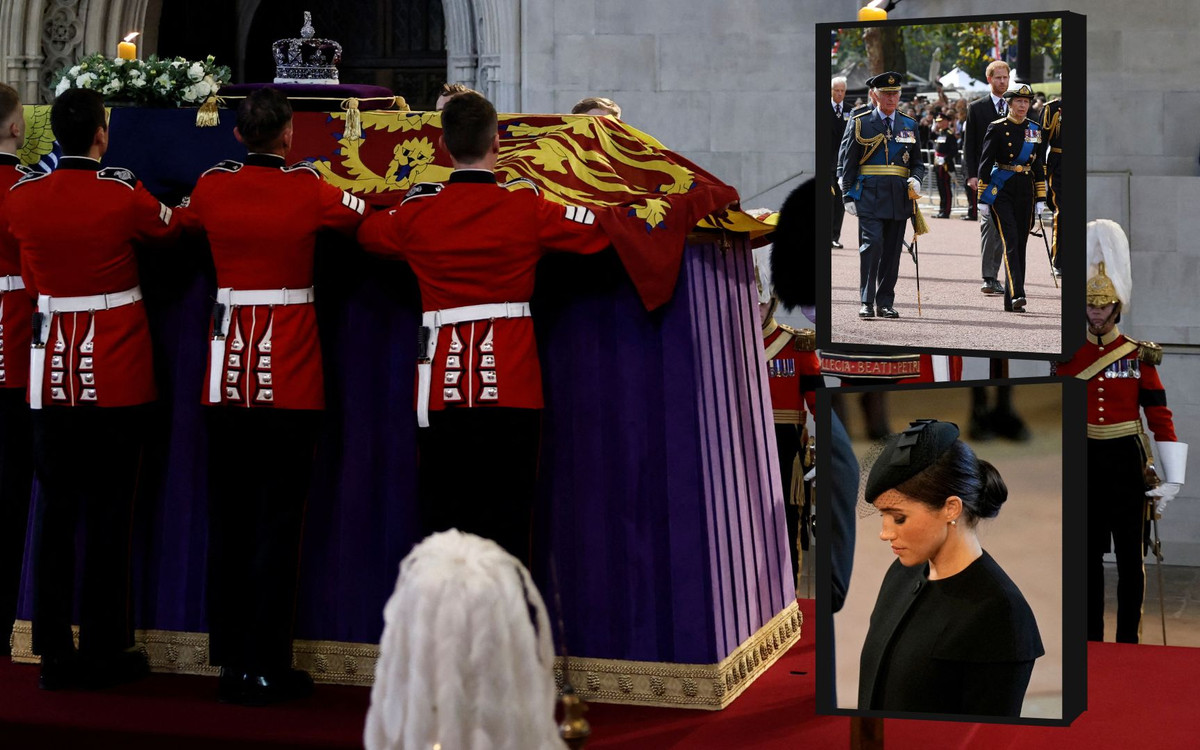 Meghan i Harry wzięli udział w procesji. Stali tuż przy Williamie i Kate (ZDJĘCIA)