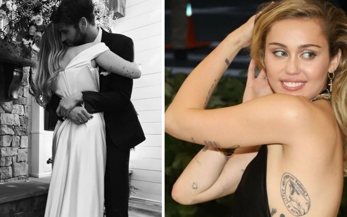 Miley Cyrus pokazała CAŁĄ suknię ślubną. Skromna, elegancka i z klasą!