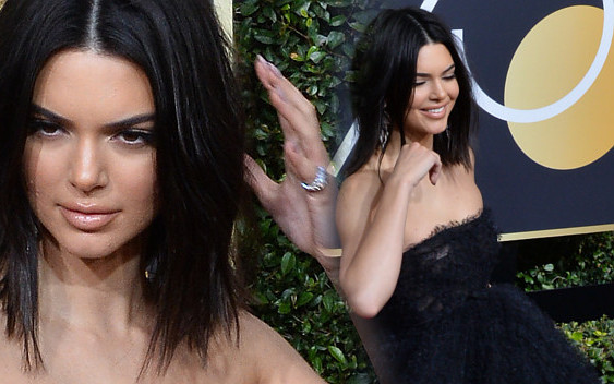 Internauci szydzą z Kendall Jenner na Złotych Globach (ZDJĘCIA)